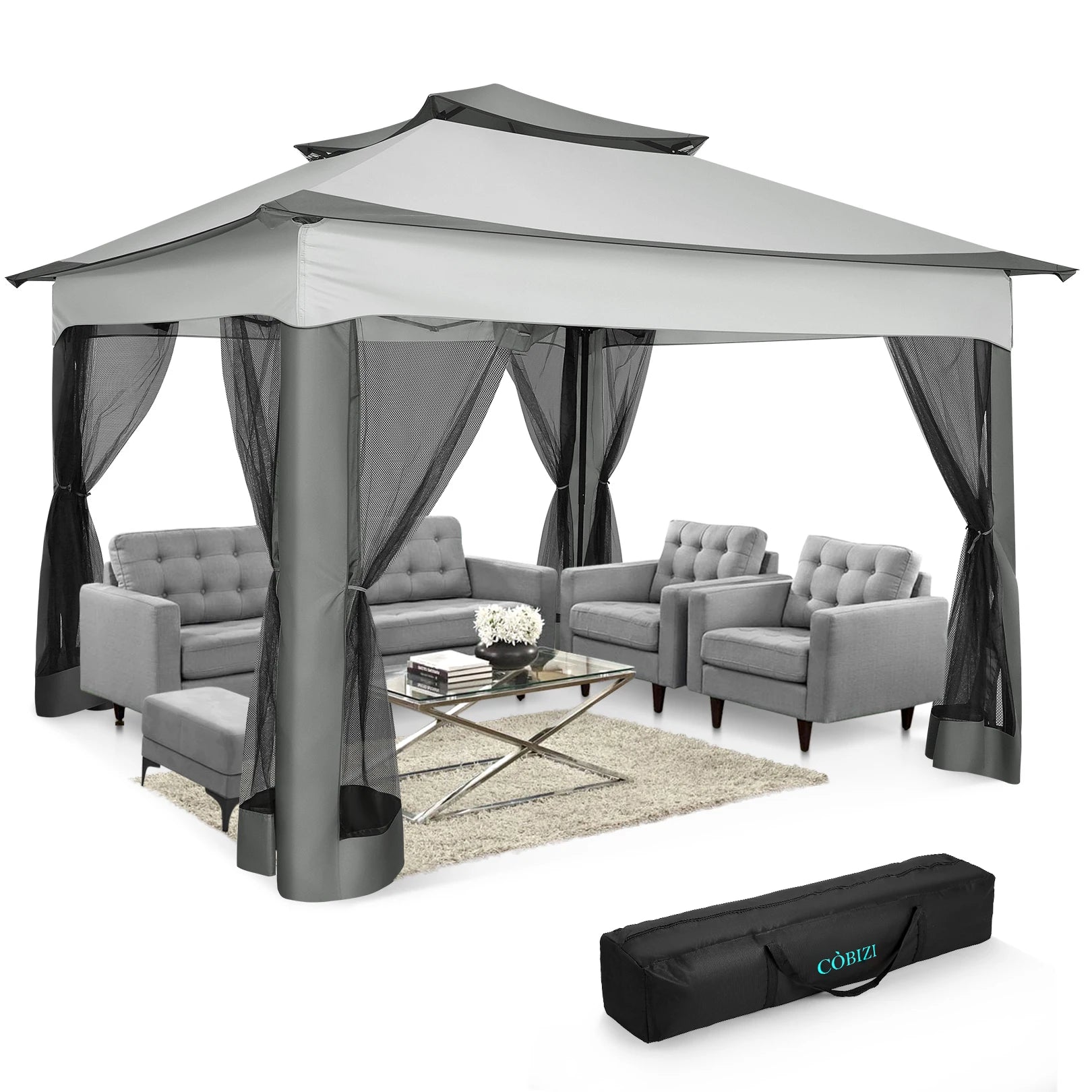 11x11ft Pop Up Gazebo