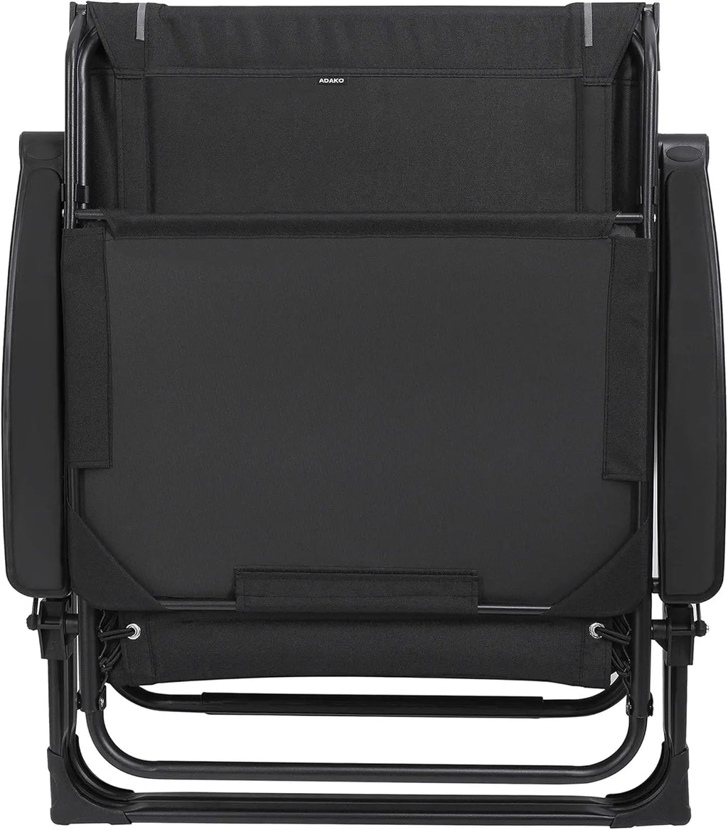 Oversize Reclining Folding Chair for Outdoor Relaxing