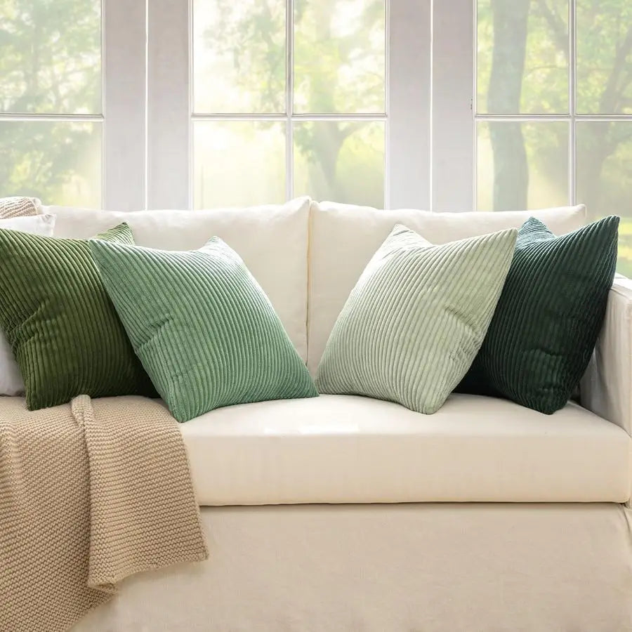 Farmhouse Throw Pillow Covers 24x24 Set of 4