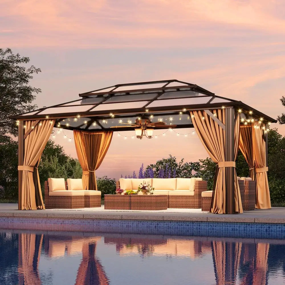 12x16 Hardtop Gazebo