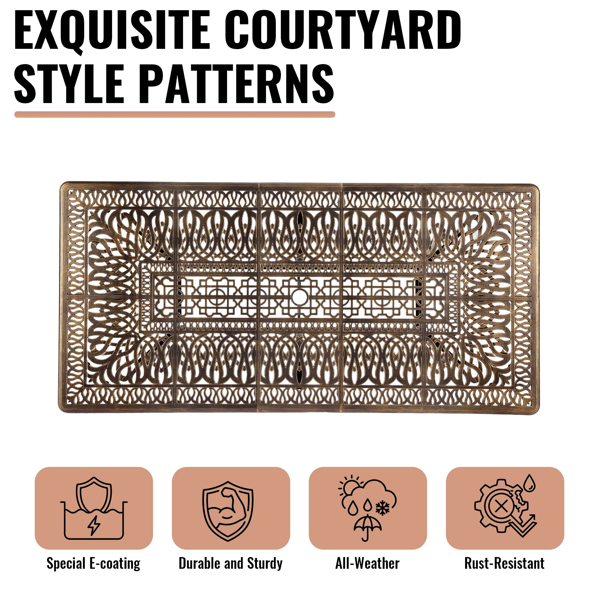 9-Piece Outdoor Patio Dining Set for 8