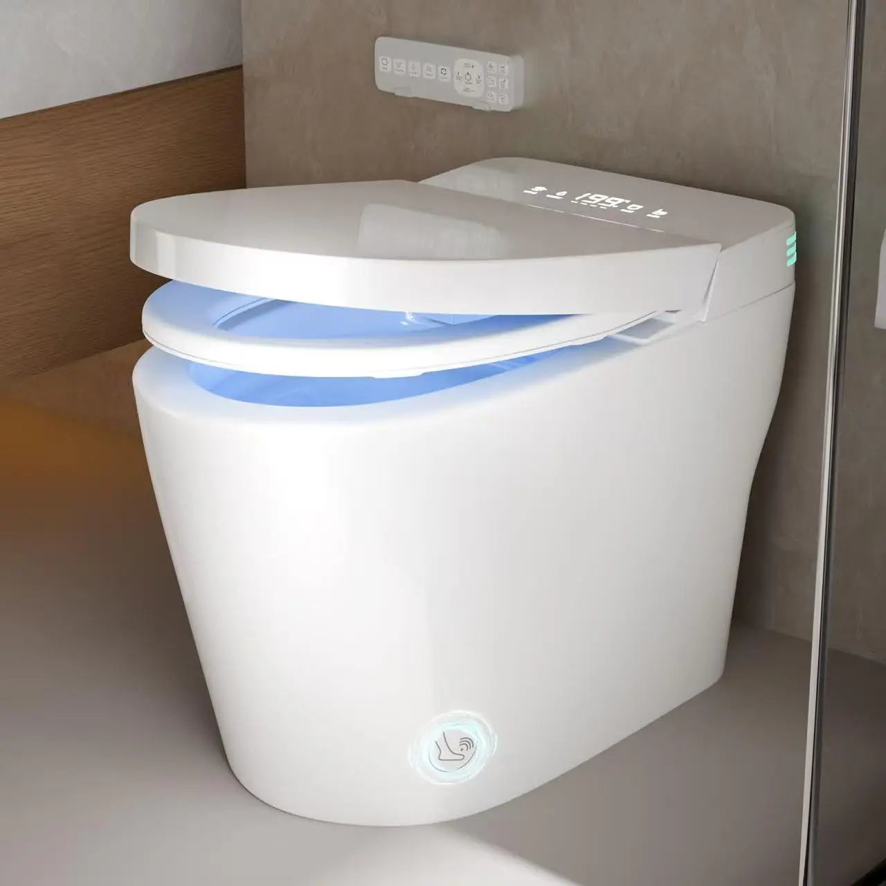 Smart Tankless Toilet with Bidet