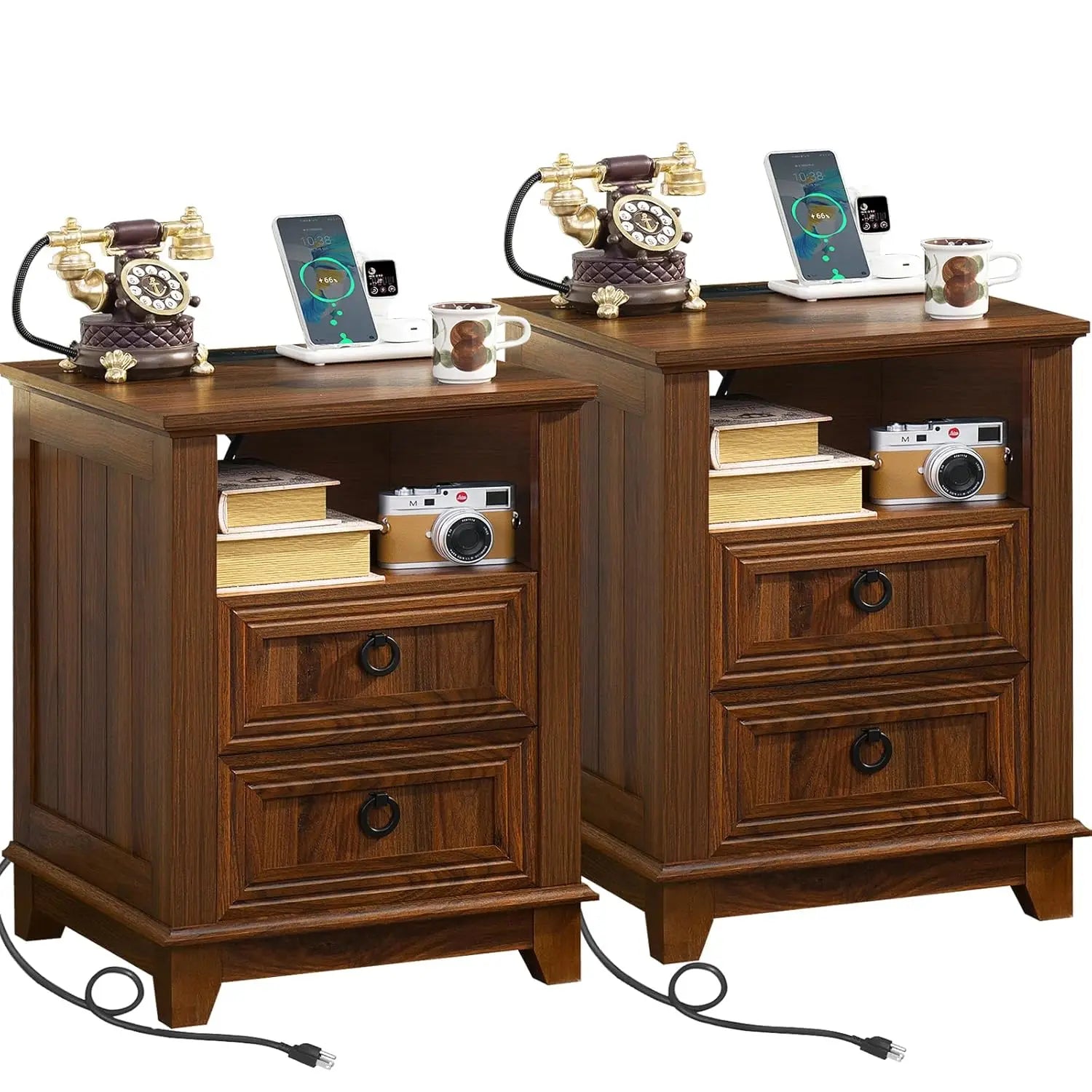 18" Farmhouse Nightstand