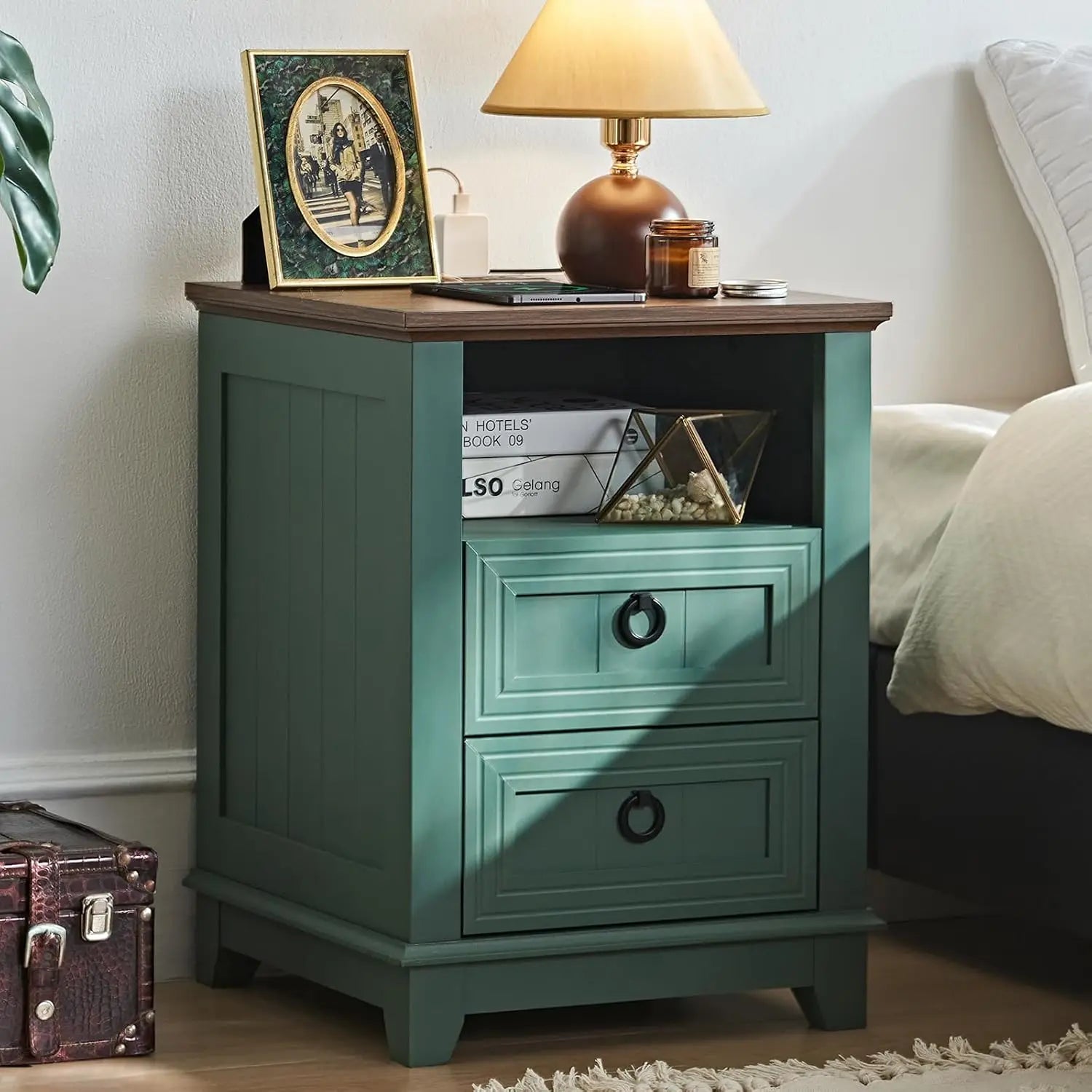 18" Farmhouse Nightstand