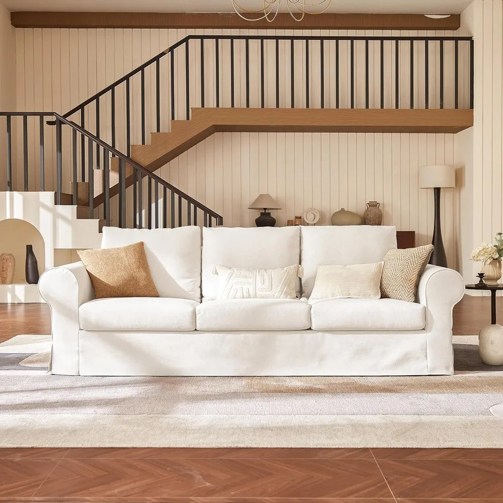 89" Modern Farmhouse Sofa