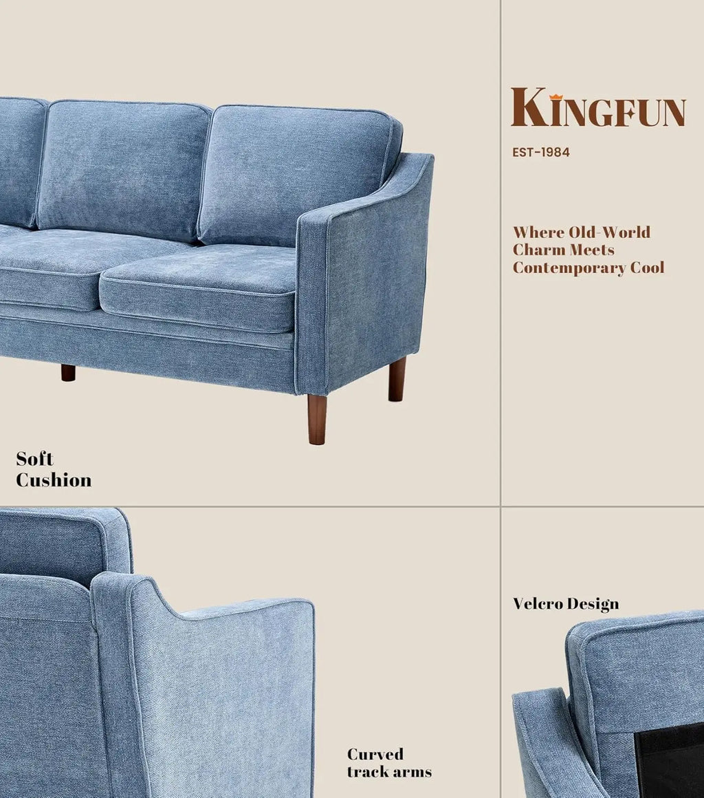 80" Chenille Sofa