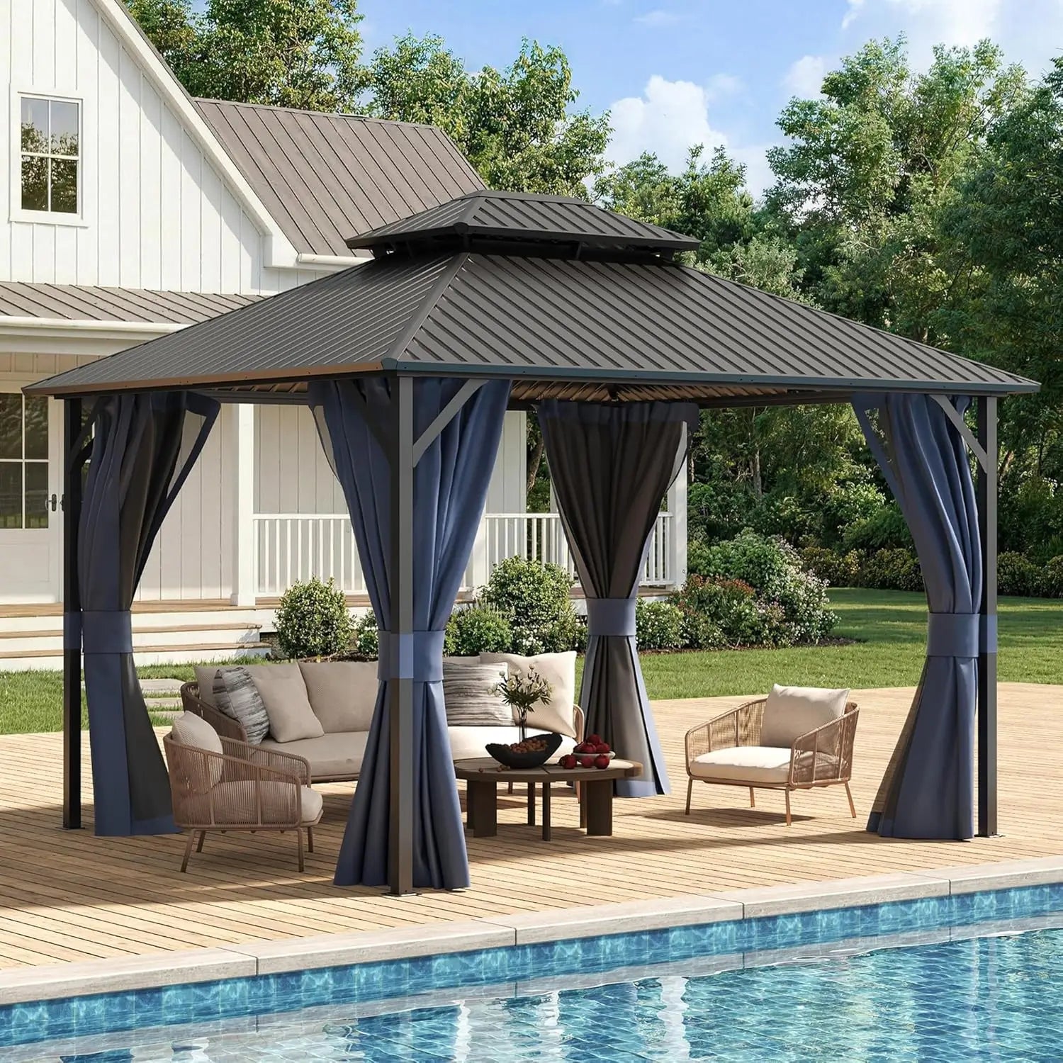 10'x12' Hardtop Gazebo