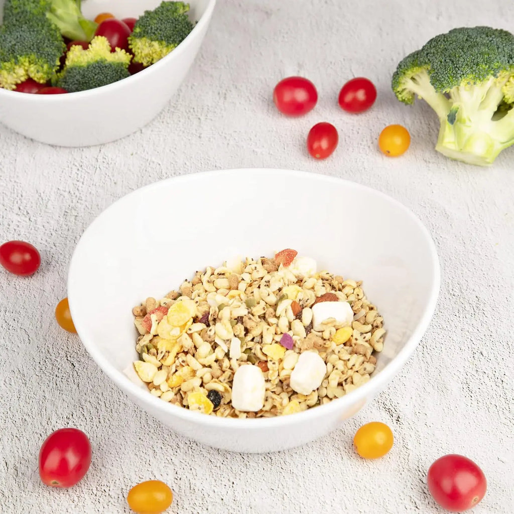 8" Ceramic Deep Soup Bowls & Salad Bowls