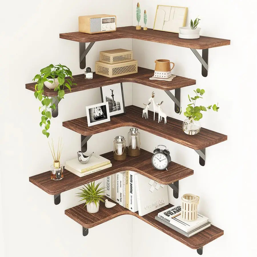 Corner Floating Shelves for Wall