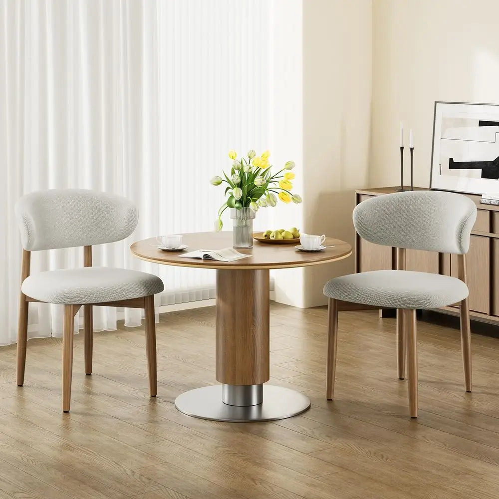 Farmhouse Wooden Dining Chairs Set of 6