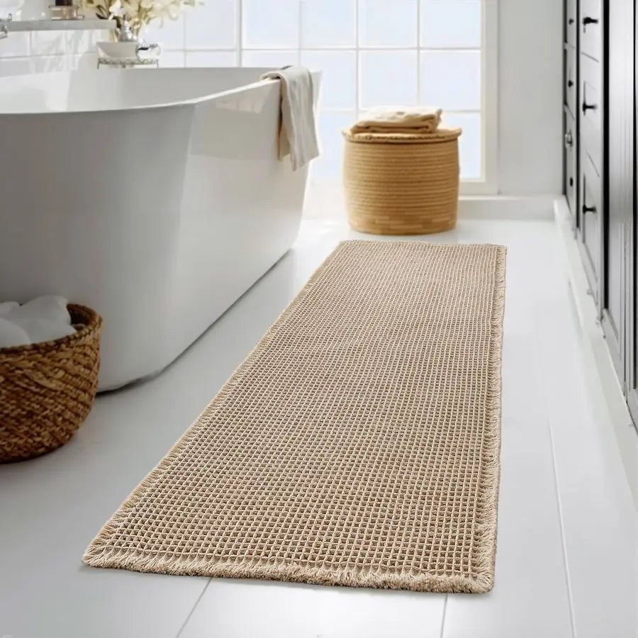 Ultra Soft 60 X 24 Waffle Bath Mat