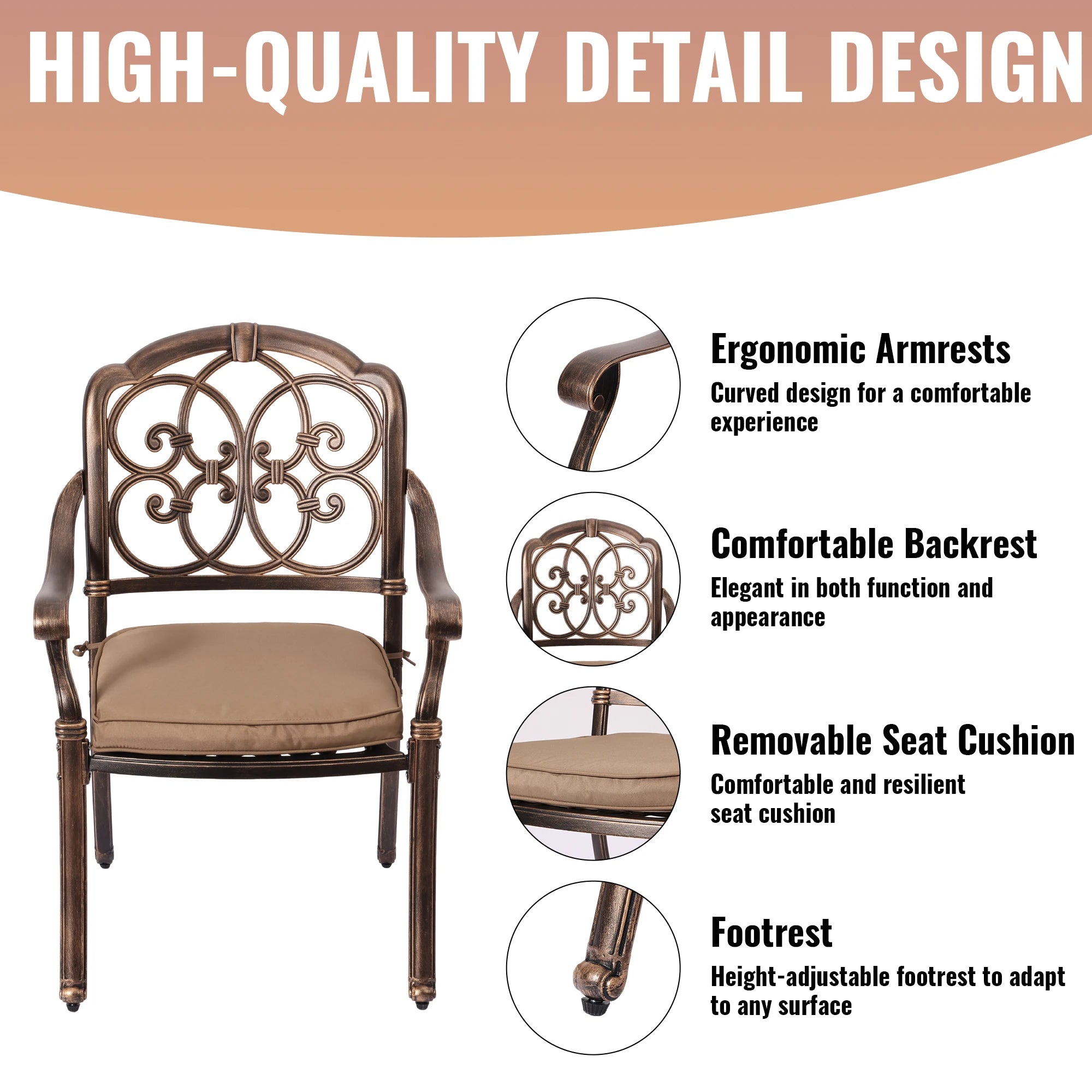 9-Piece Outdoor Patio Dining Set for 8