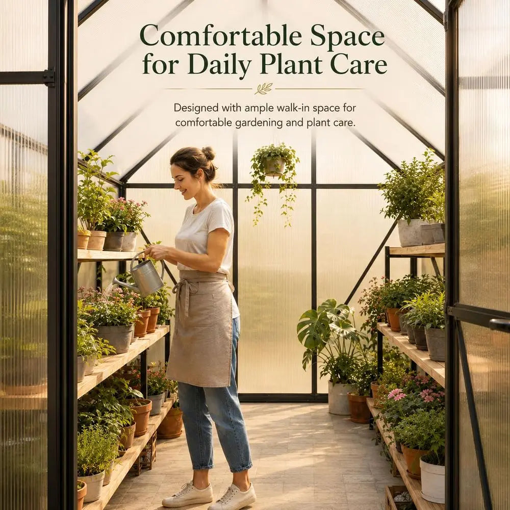 Greenhouse Kits for Outdoors, 6x10 FT