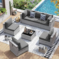 Patio Furniture Set, 7 Pieces
