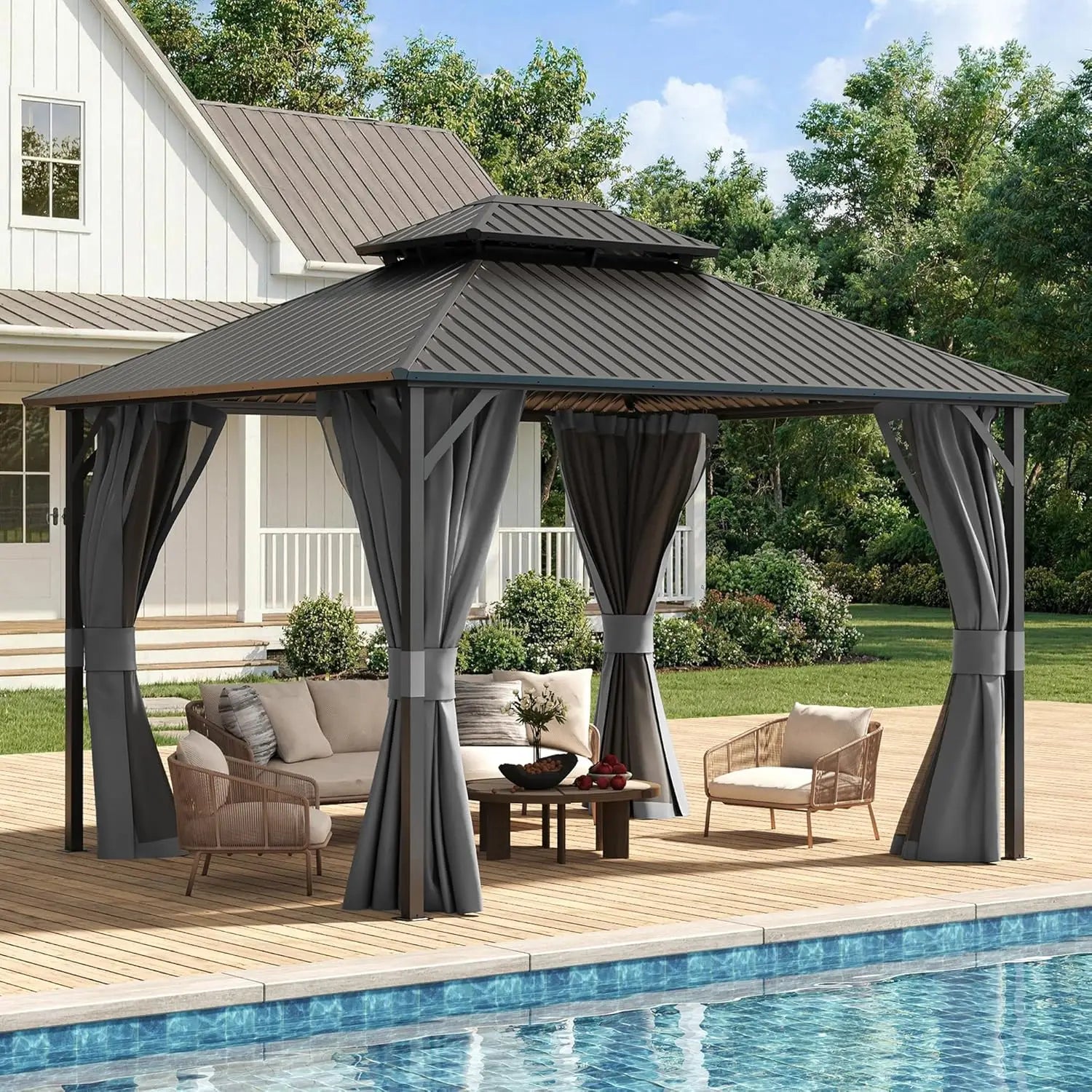 10'x12' Hardtop Gazebo