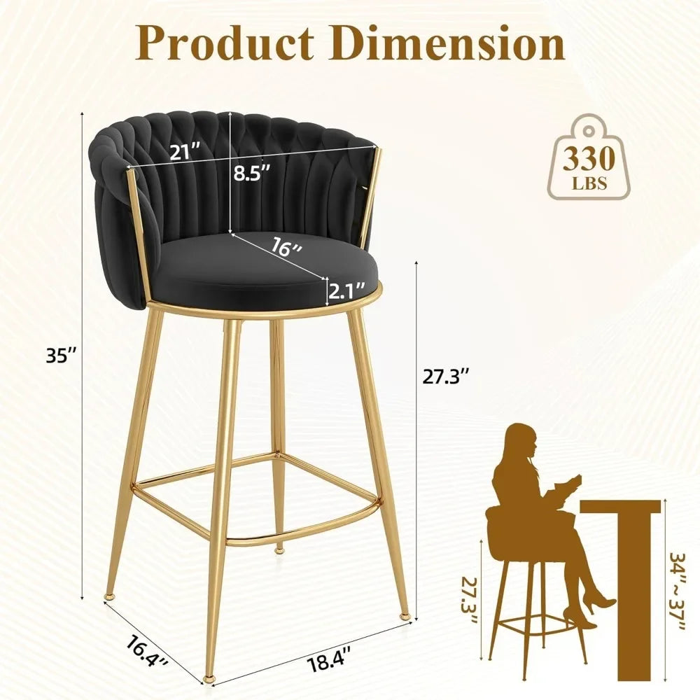 4-piece Bar Stool Set