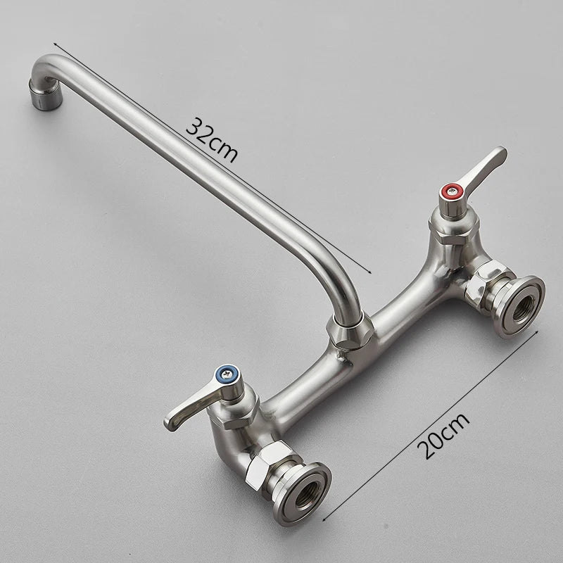 Bathroom Basin Faucet Wall Mounted