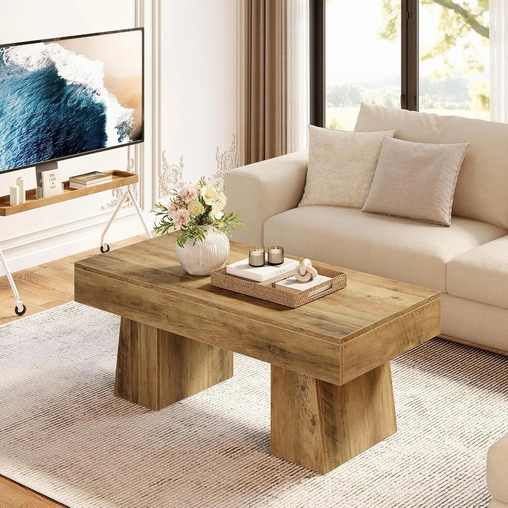 Farmhouse Coffee Table 47 Inches