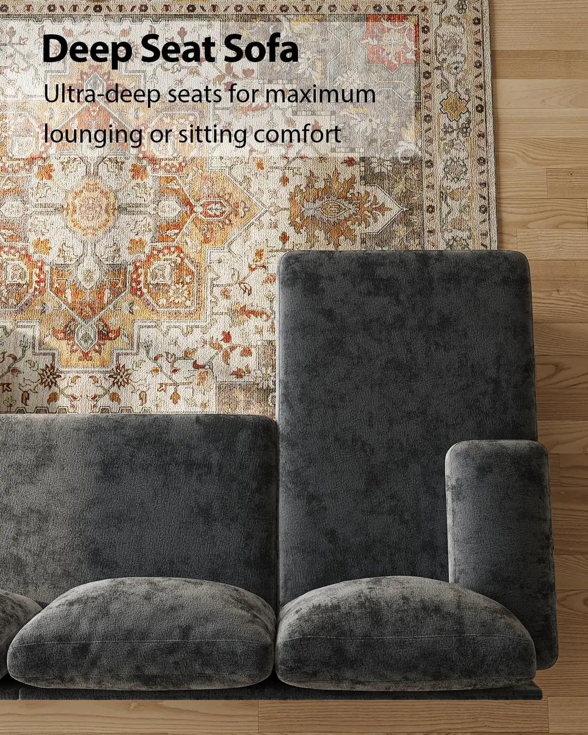 112" U-Shaped Sectional Sofa