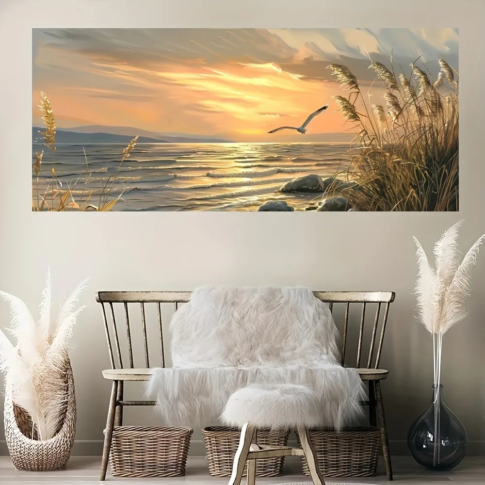 Sunset Beach Canvas Print