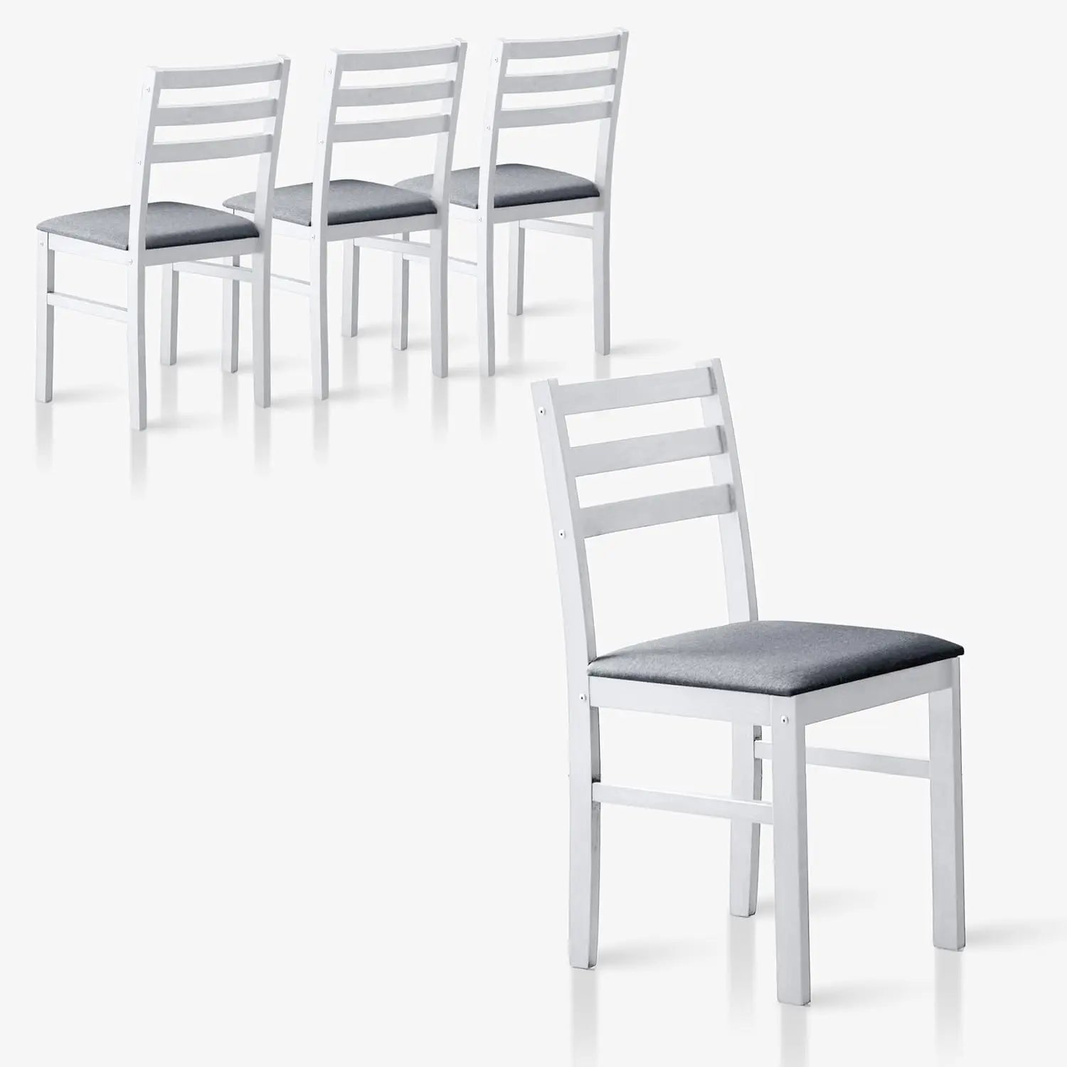 Modern Farmhouse Kitchen Dining Room Chair Set of 4