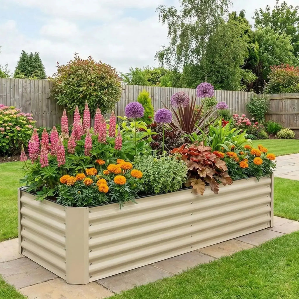 Rustproof Galvanized Raised Garden Bed