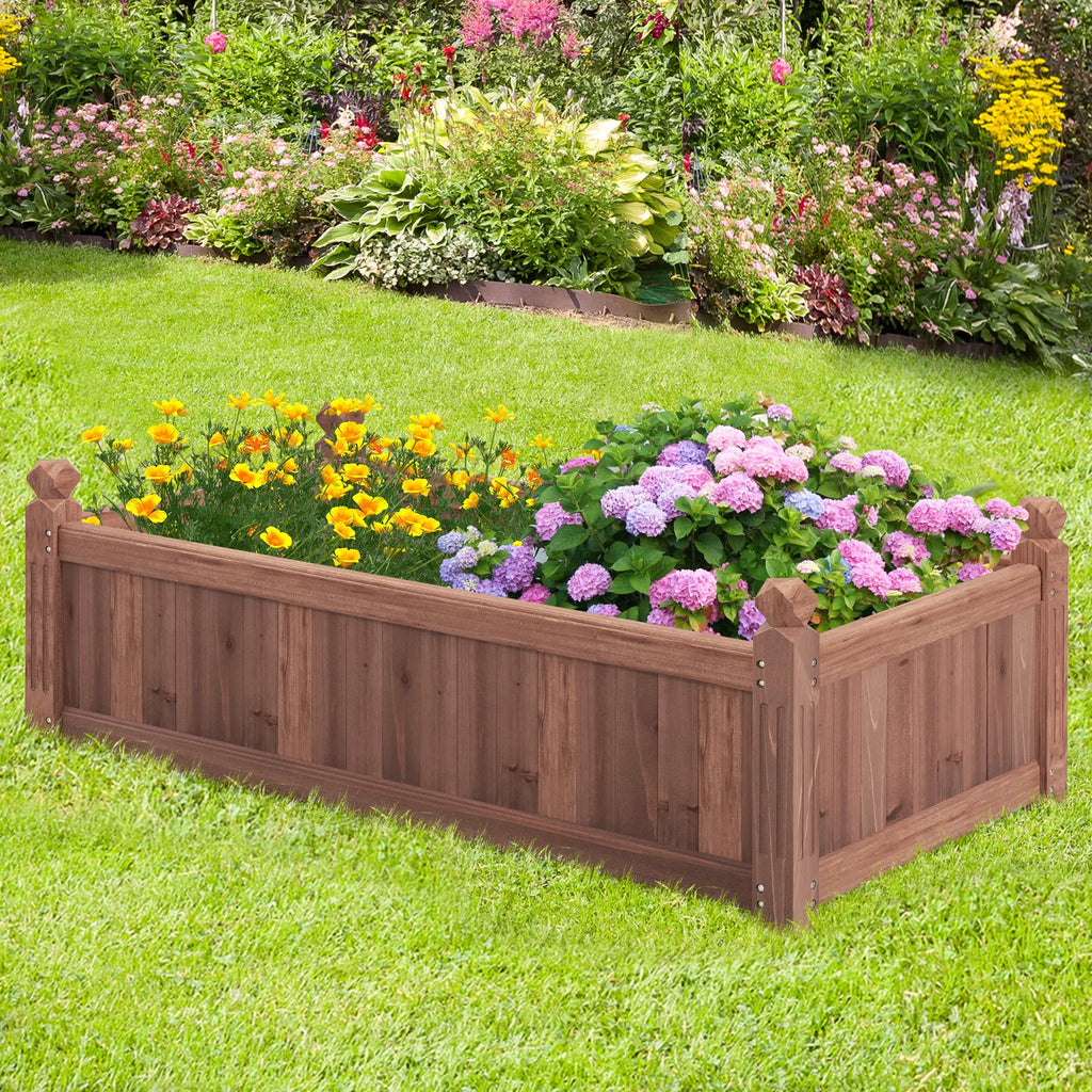 Wooden Raised Garden Bed