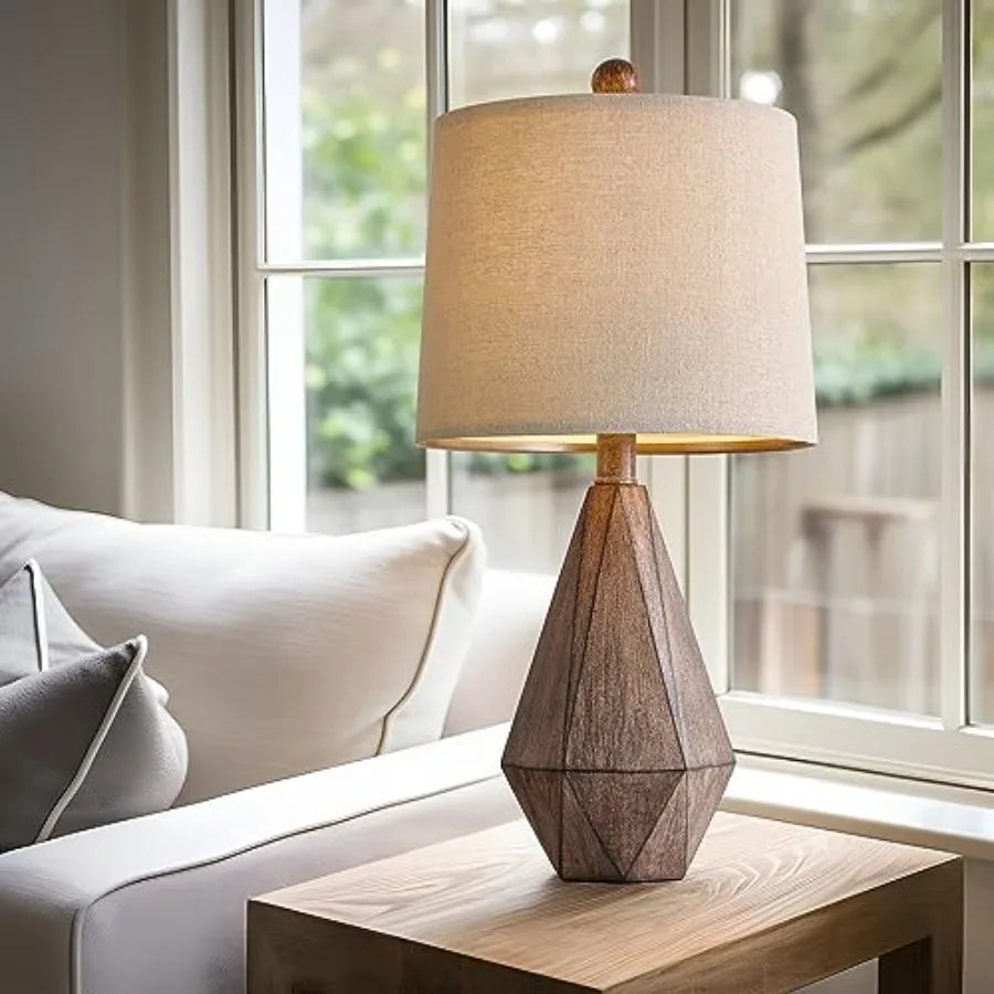 Farmhouse Table Lamp Set of 2