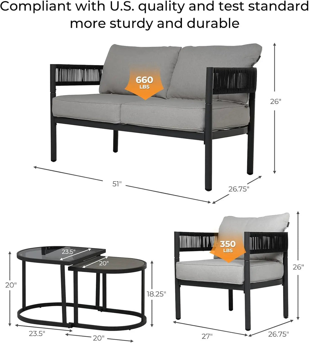 5-Piece Outdoor Furniture Set