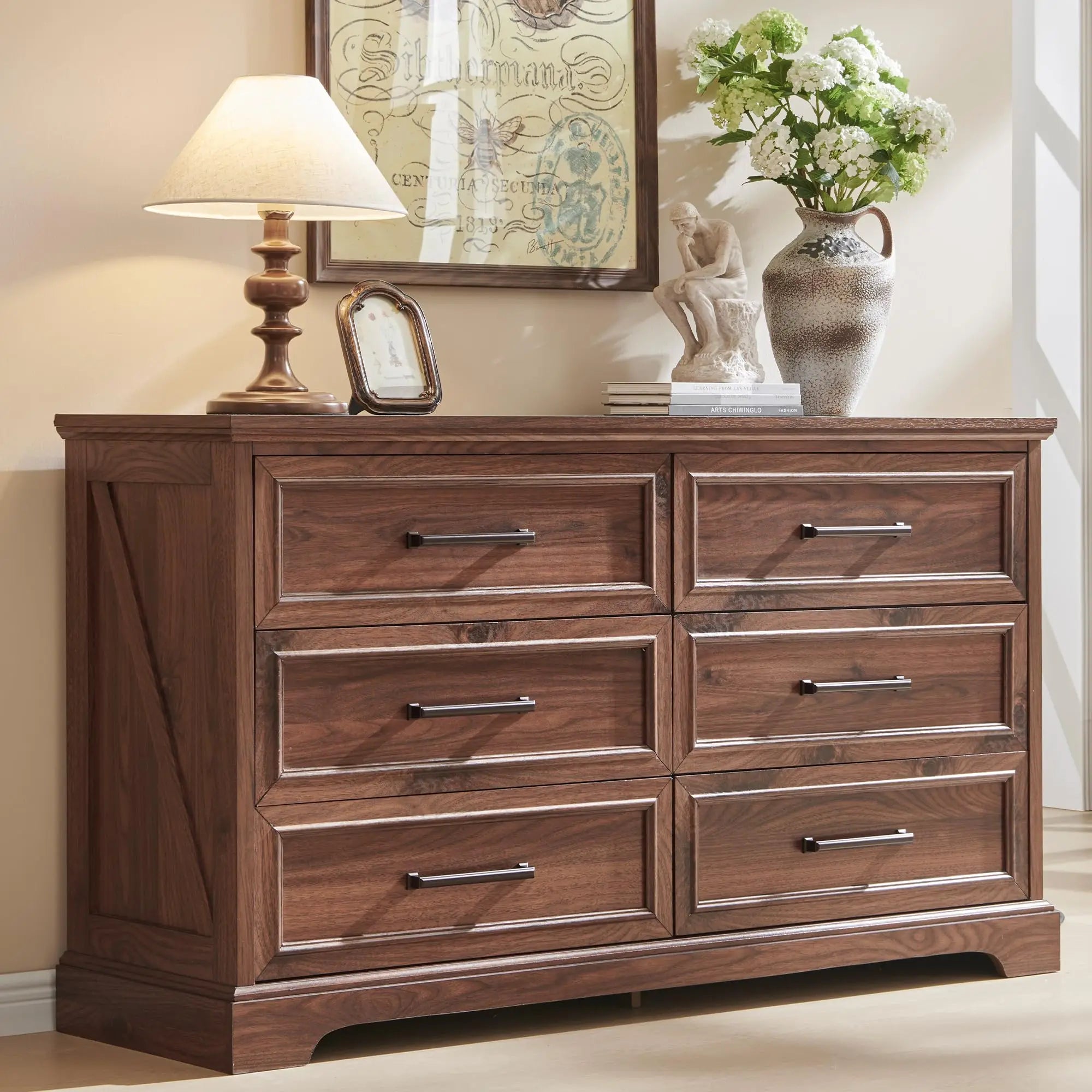52" Farmhouse Dresser