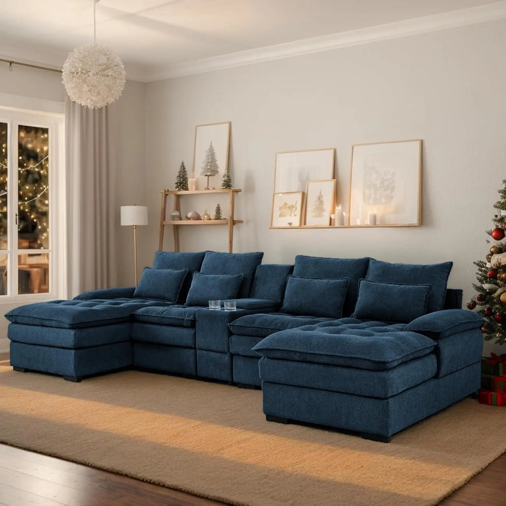 130" Modular Sectional Sofa