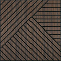 4 Packs Acoustic 3D Wood Slat Wall Panels