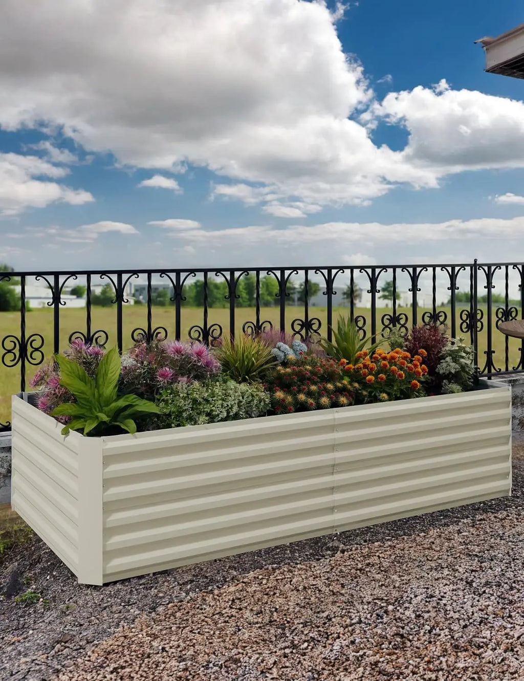 Rustproof Galvanized Raised Garden Bed