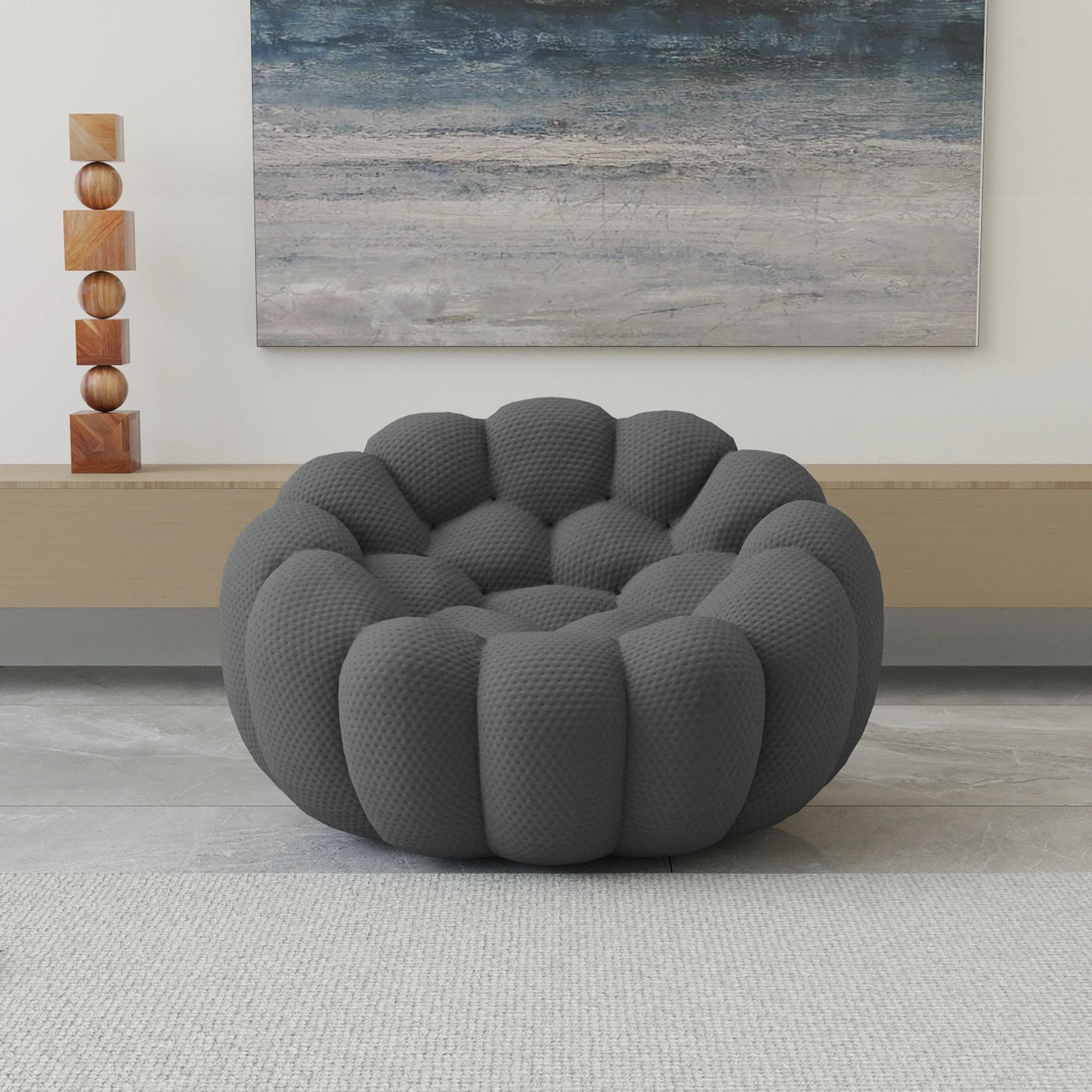 49'' Oversized Boneless Bubble Chair