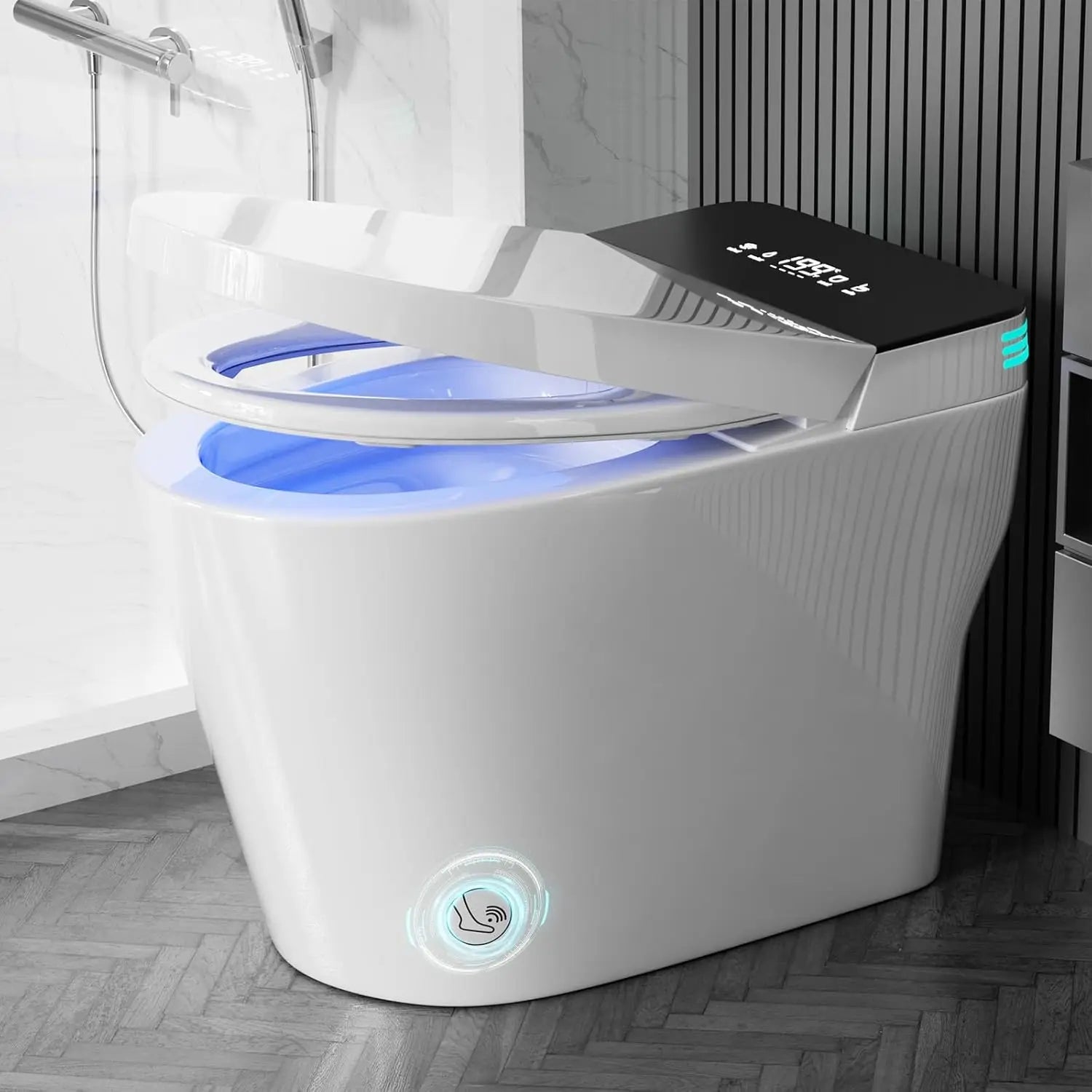 Smart Tankless Toilet with Bidet