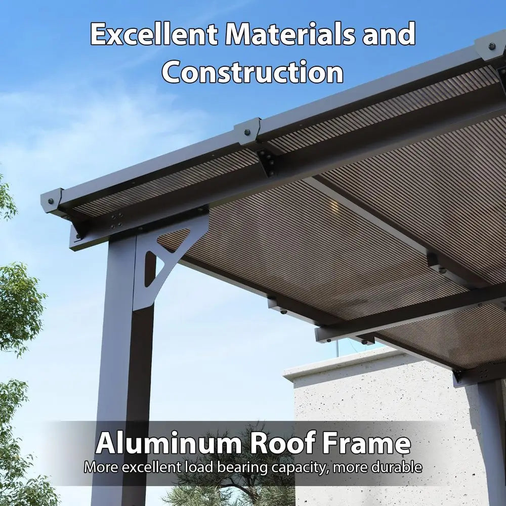 8x 10 Premium Lean-To Gazebo
