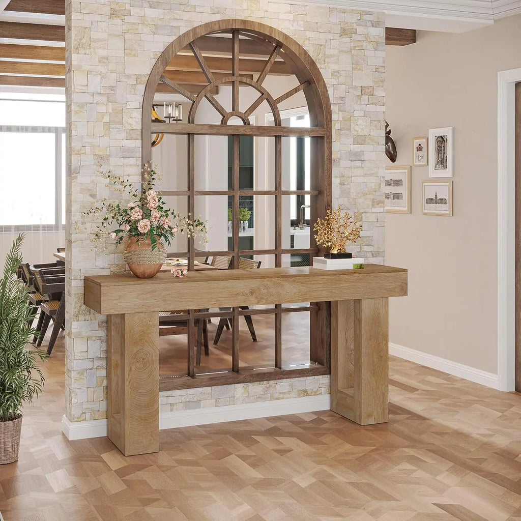 63" Farmhouse Console Table