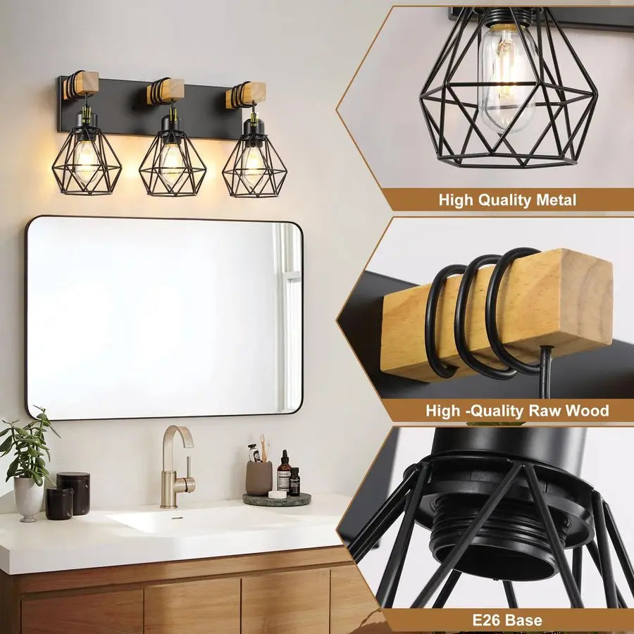 Farmhouse Bathroom Vanity Light Fixture