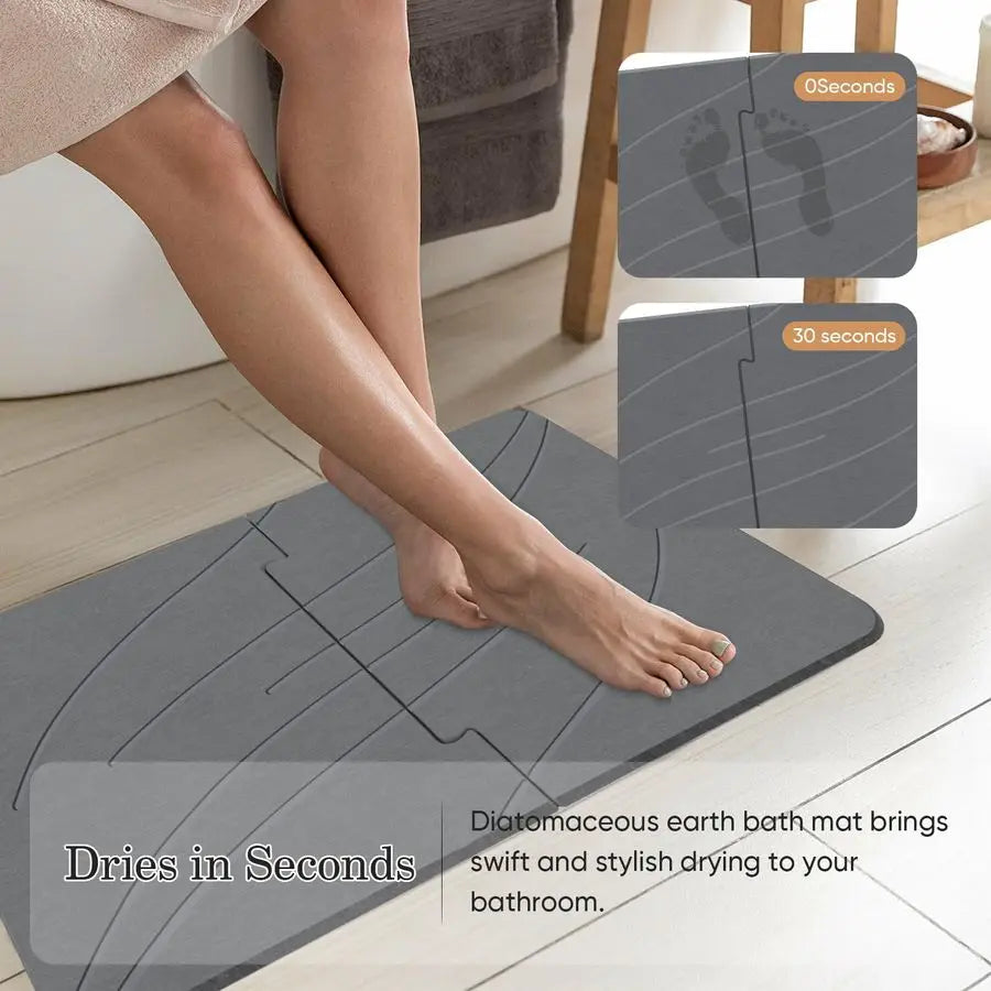 31.5 x 20" Stone Bath Mat