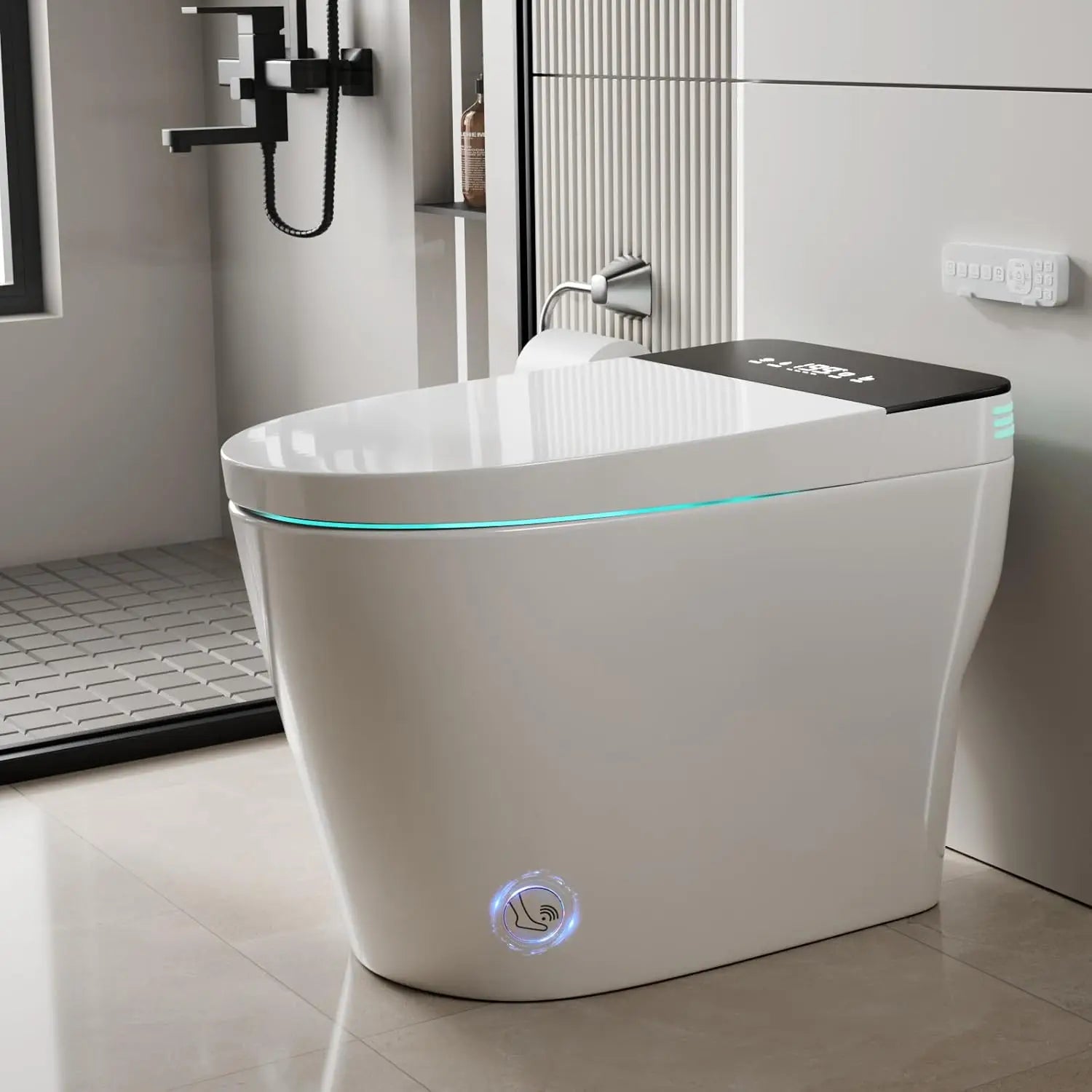 Smart Tankless Toilet with Bidet