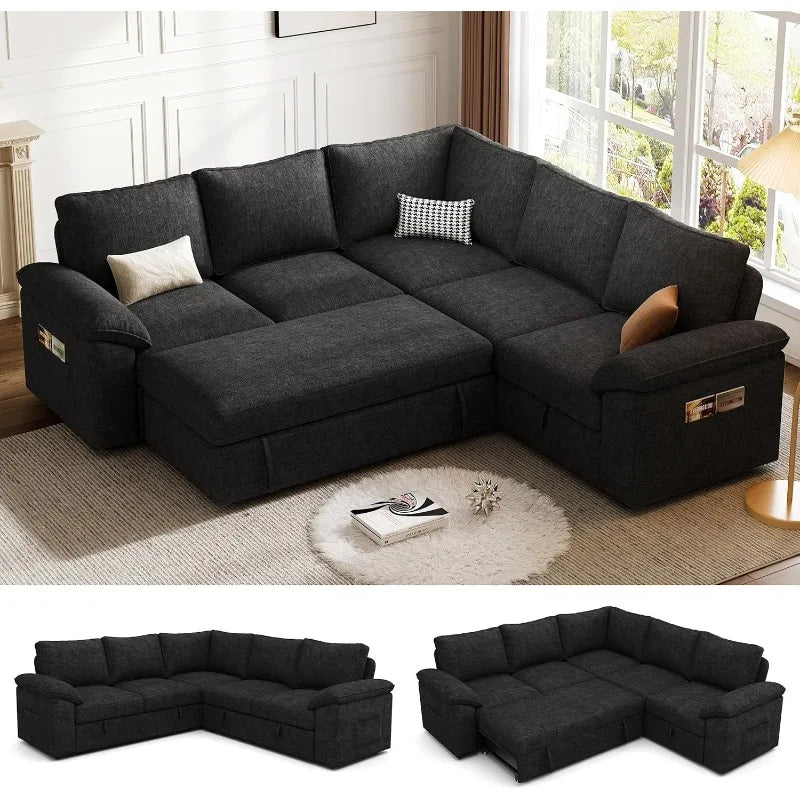 108 Inch Sectional Sleeper Sofa