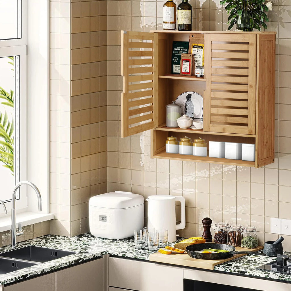 Wall Mounted Bathroom Storage Cabinet