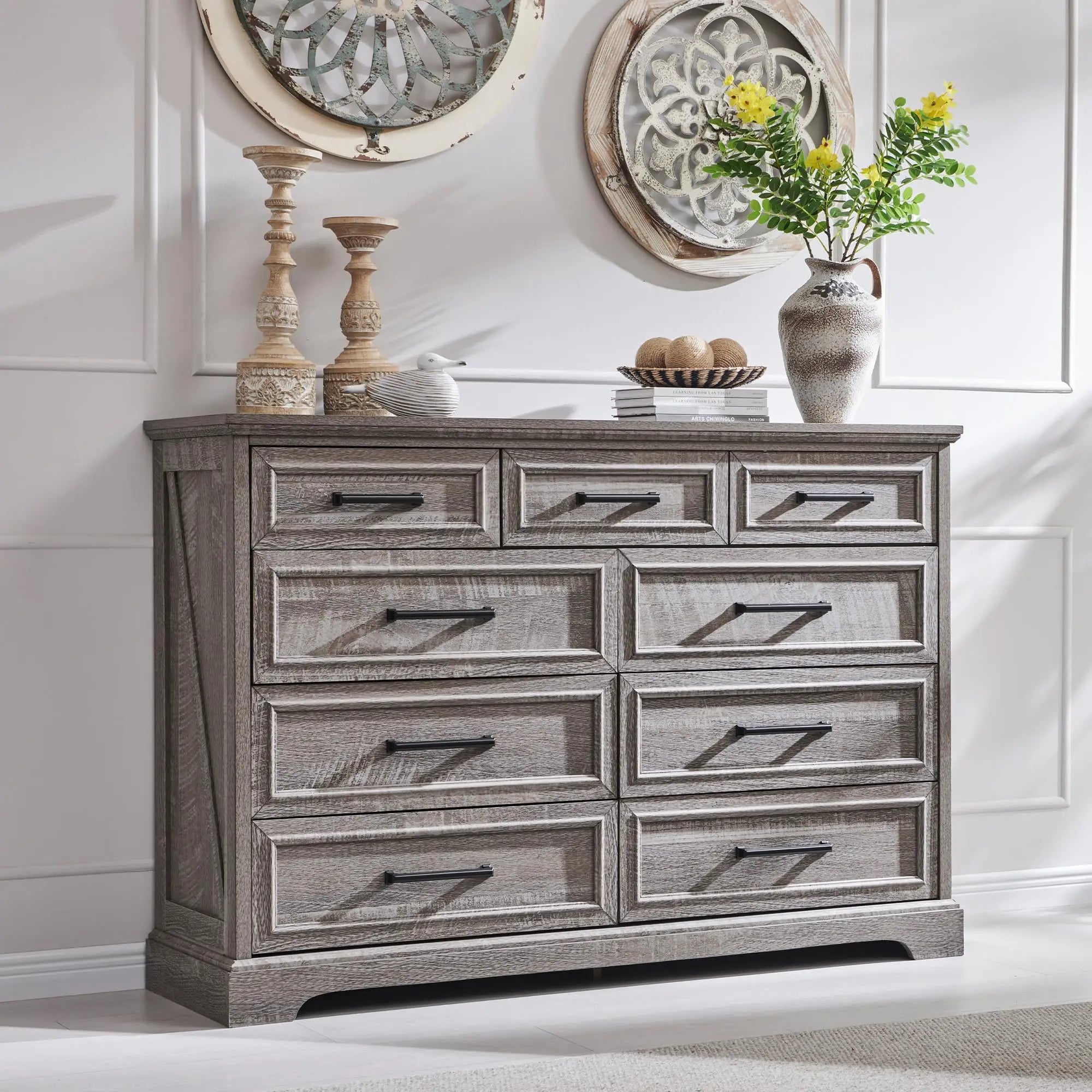 52" Farmhouse Dresser