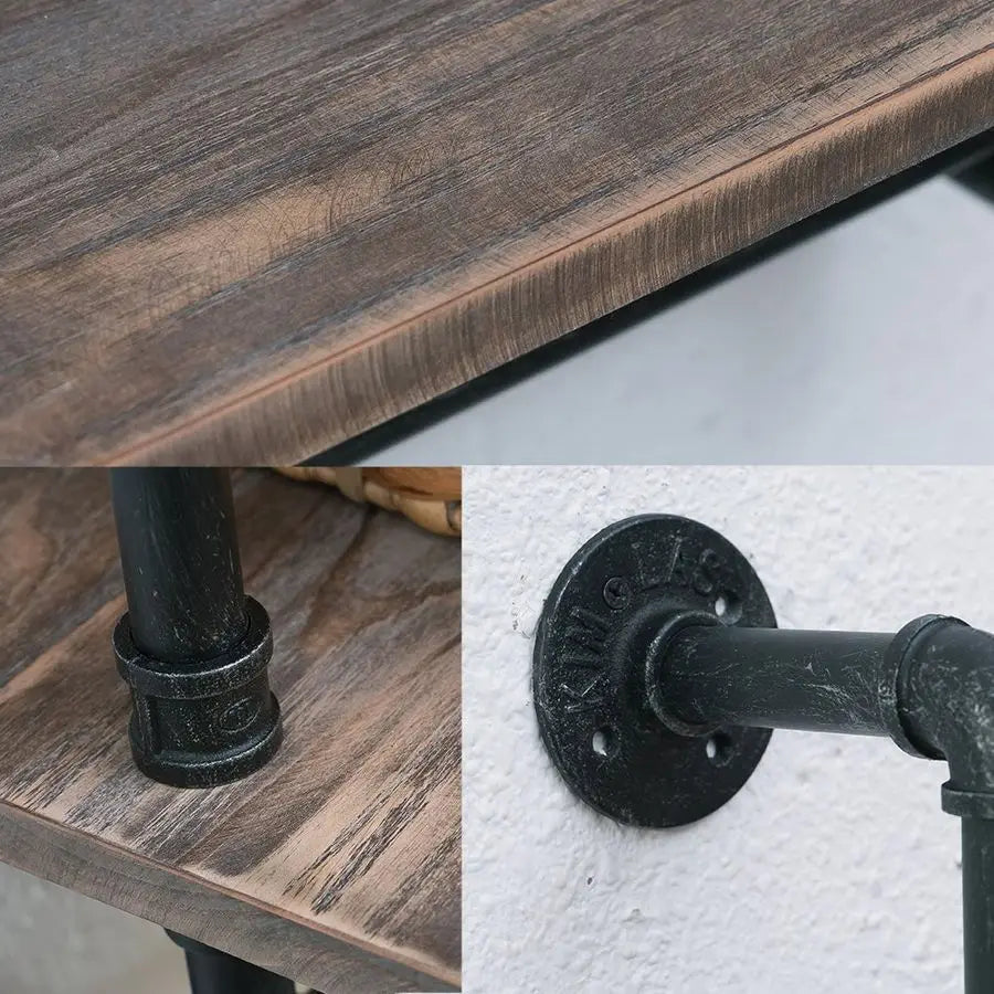 Pipe Shelf Bathroom Shelves Wall Mounted