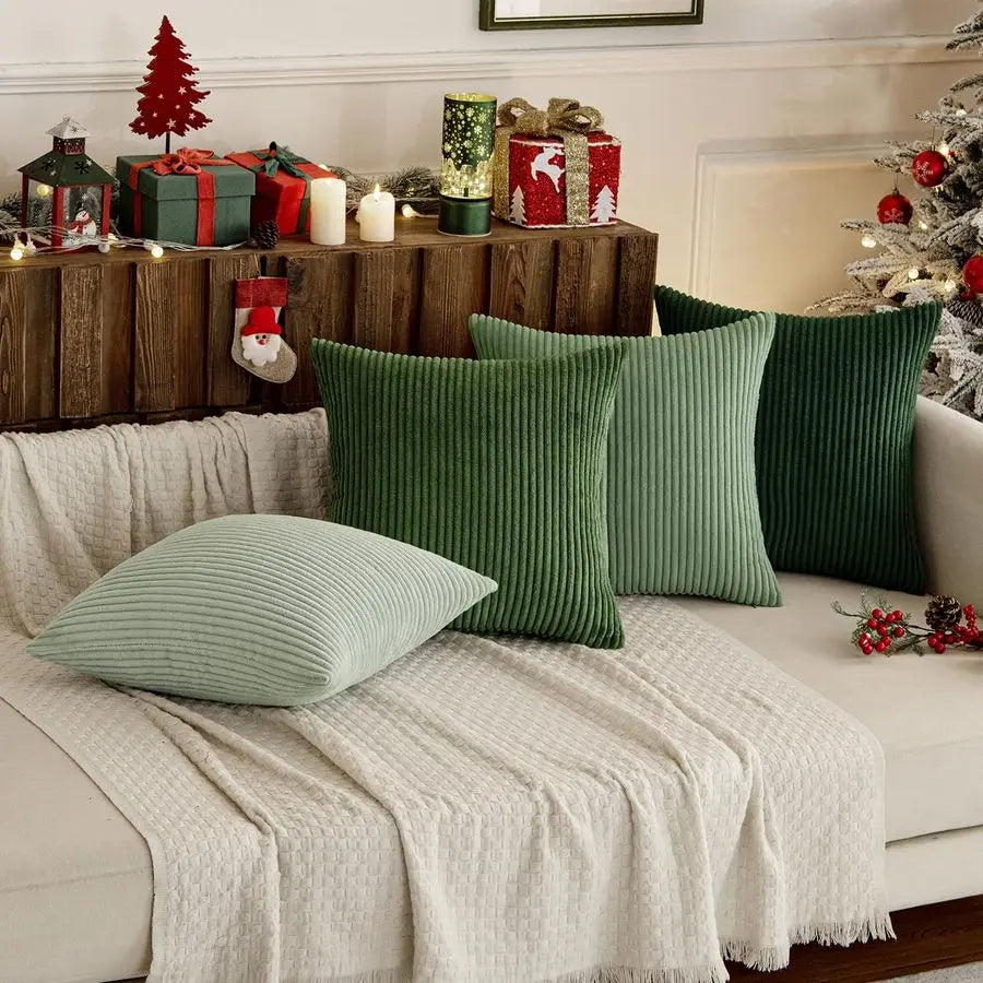 Farmhouse Throw Pillow Covers 24x24 Set of 4