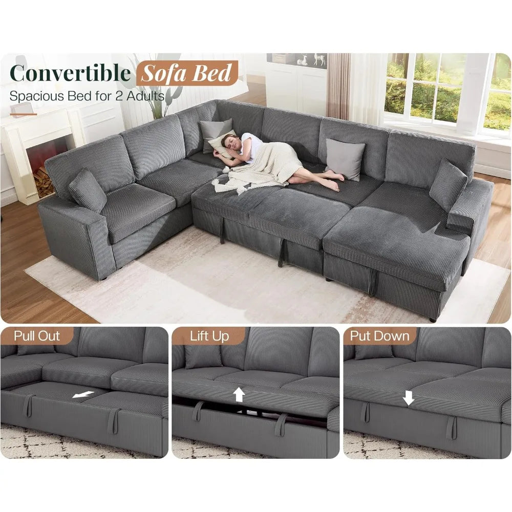 130" Sleeper Sofa