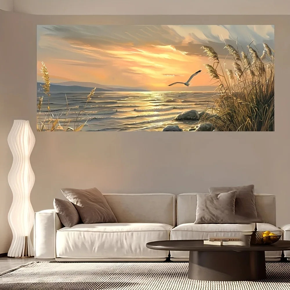 Sunset Beach Canvas Print