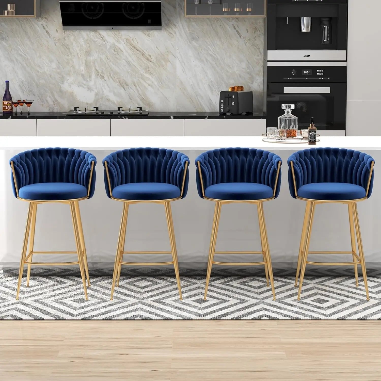 4-piece Bar Stool Set