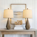 Farmhouse Table Lamp Set of 2