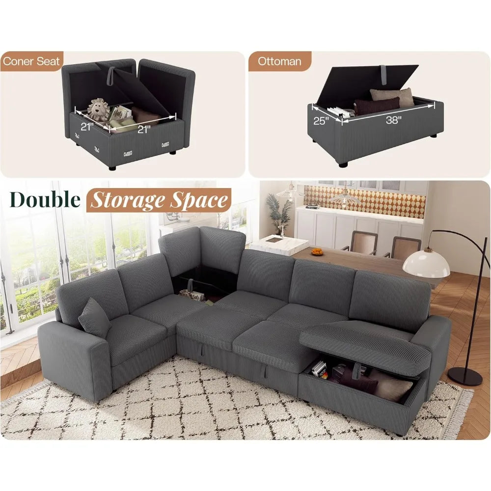 130" Sleeper Sofa